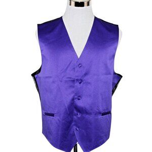 Vesuvio Napoli 2XL  XXL Vest Waist Coat 5 Button Formal Dress Prom Wedding Party